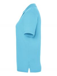 Polohemd Damen in Hellblau